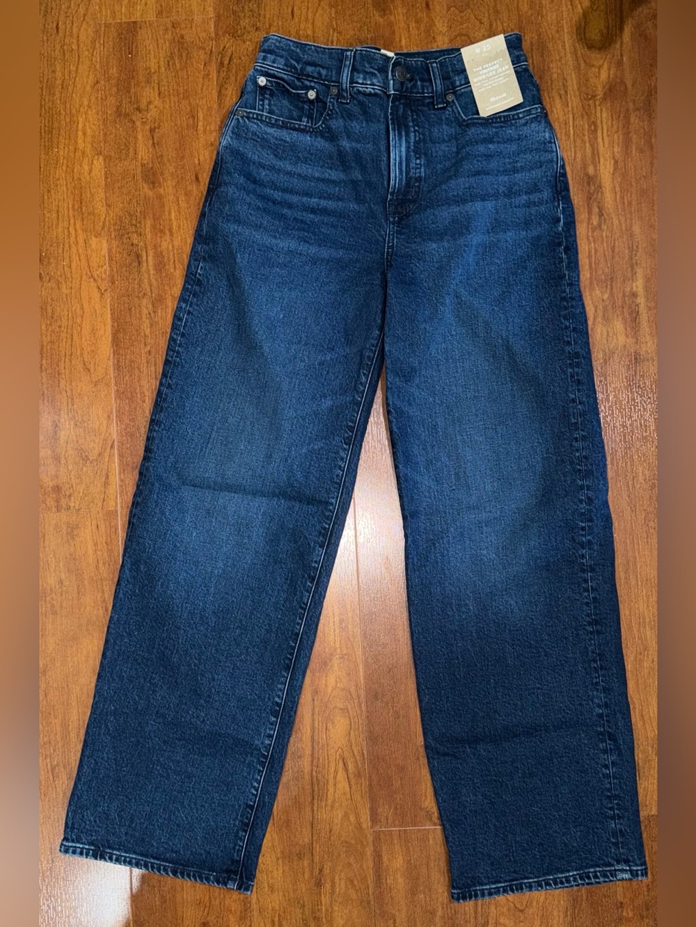 NWT Madewell The Perfect Vintage Wide-Leg Jeans